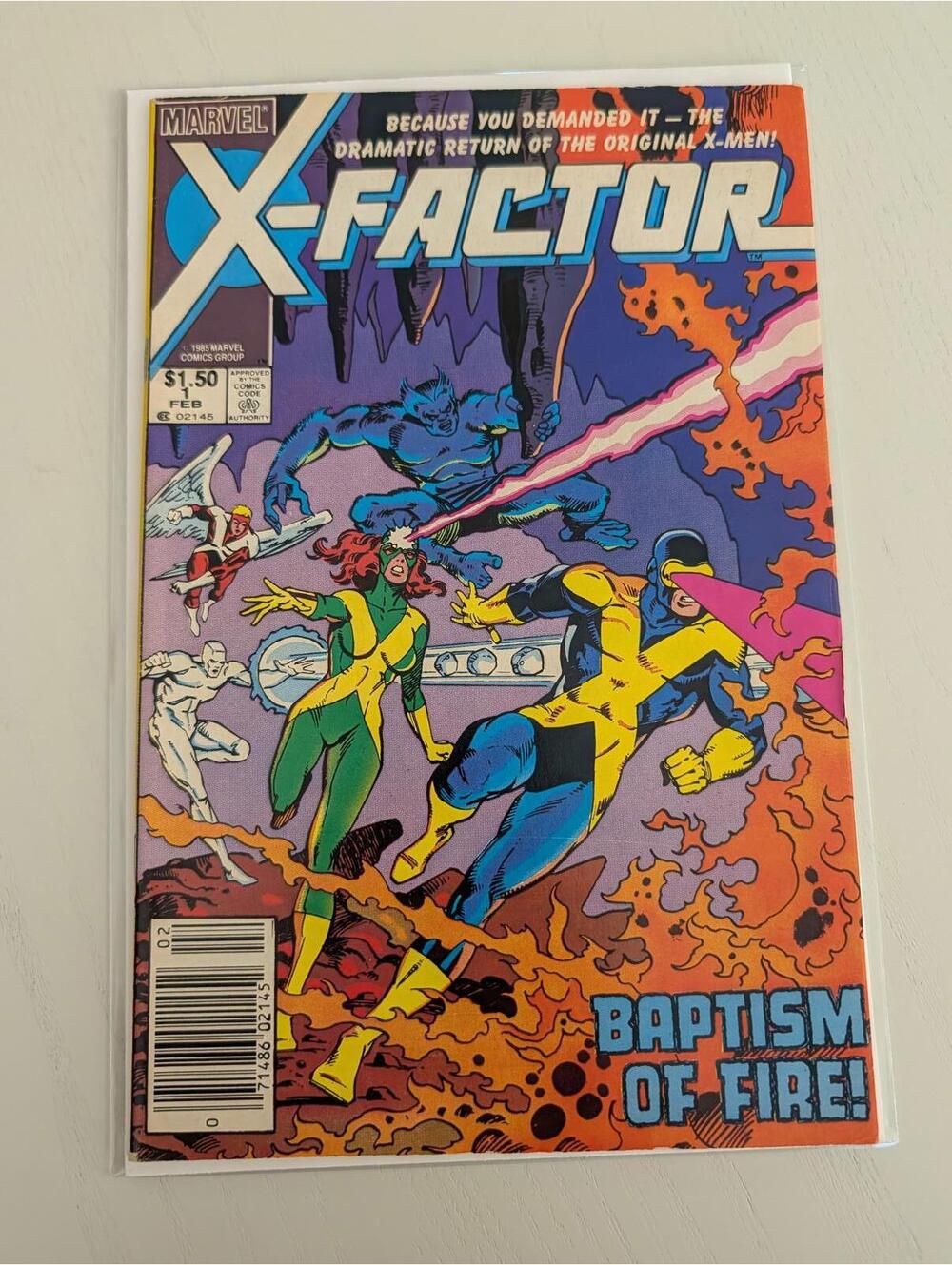 Marvel X-Factor Comic Book - Baptism of Fire Issue - #1